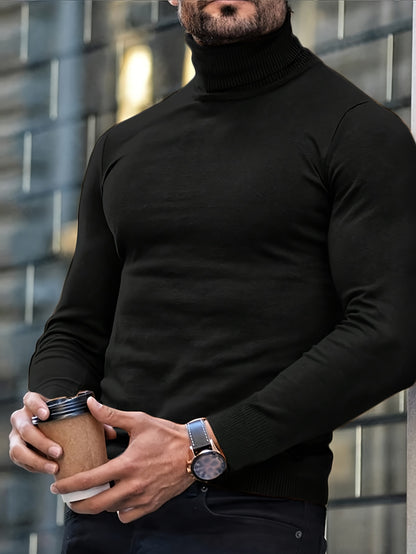 Maglione Collo Alto Uomo Dolcevita