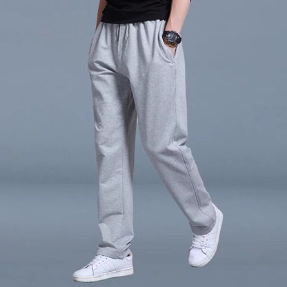 Pantaloni della Tuta Uomo Leggeri Grigio