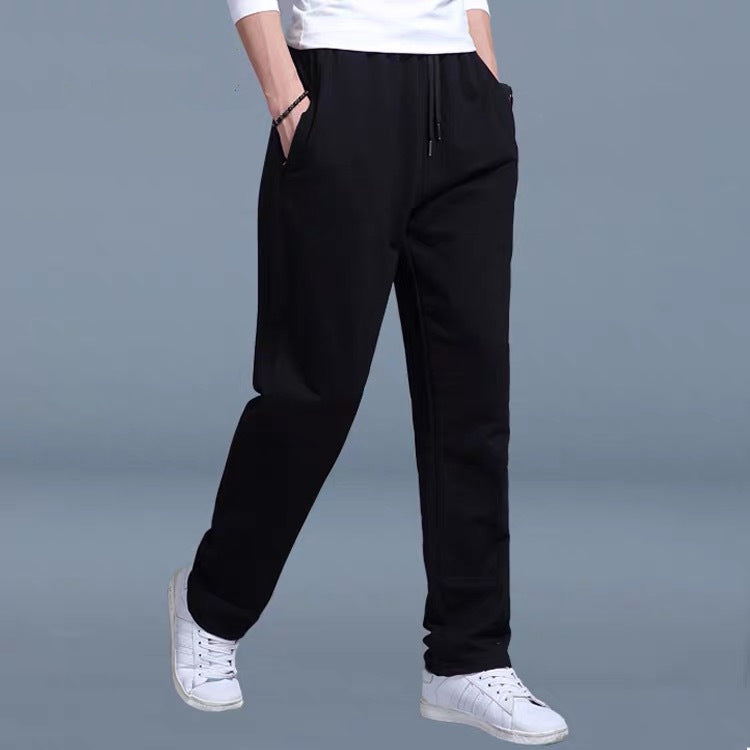 Pantaloni della Tuta Uomo Leggeri Nero