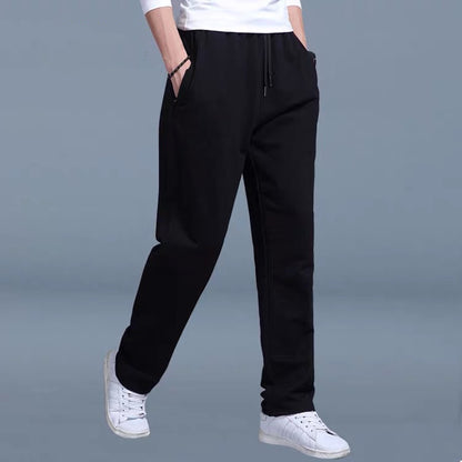 Pantaloni della Tuta Uomo Leggeri Nero