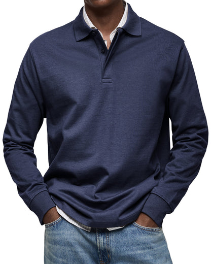 Polo uomo, dettaglio colletto