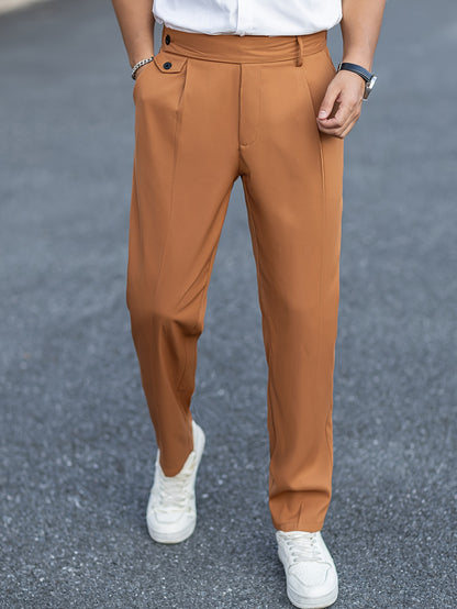 Pantaloni Eleganti Uomo con Pince