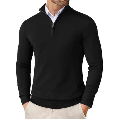 Maglione uomo, dettaglio polsini a costine