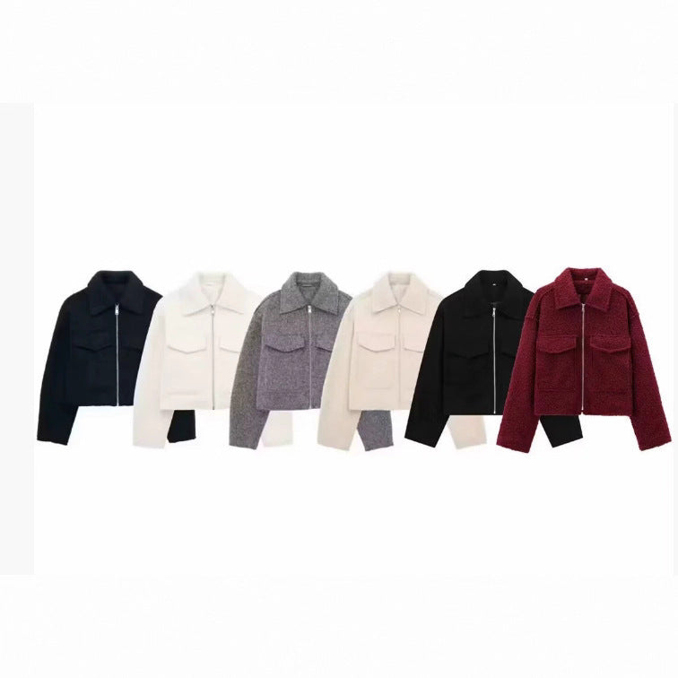 Frankie sherpa fleece jacket