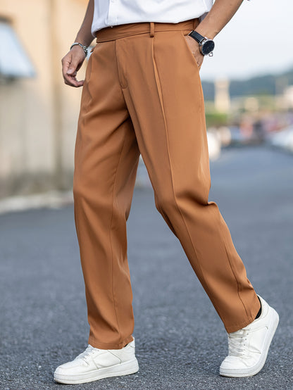 Pantaloni Eleganti Uomo con Pince