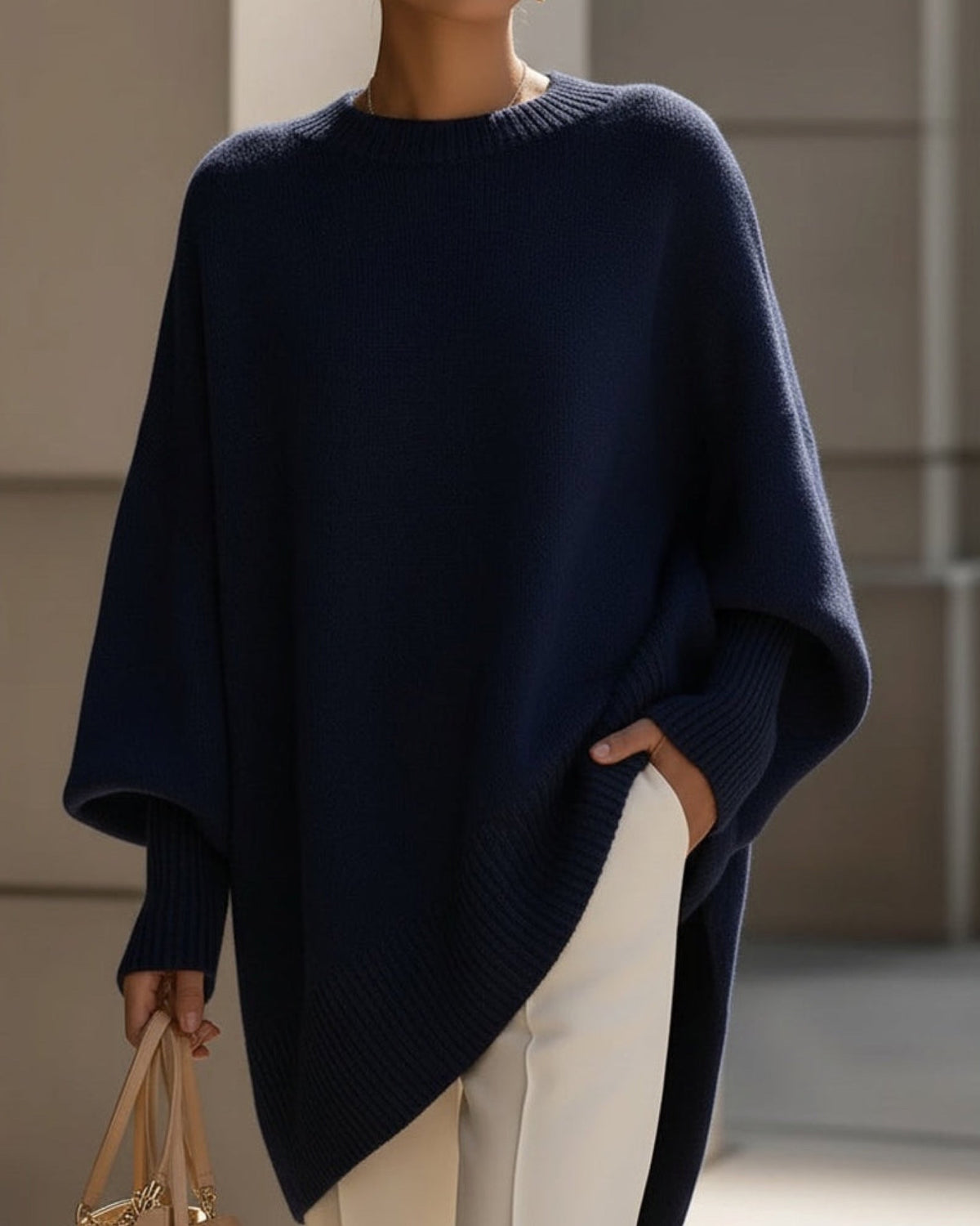 Maglione oversize donna, colore alternativo