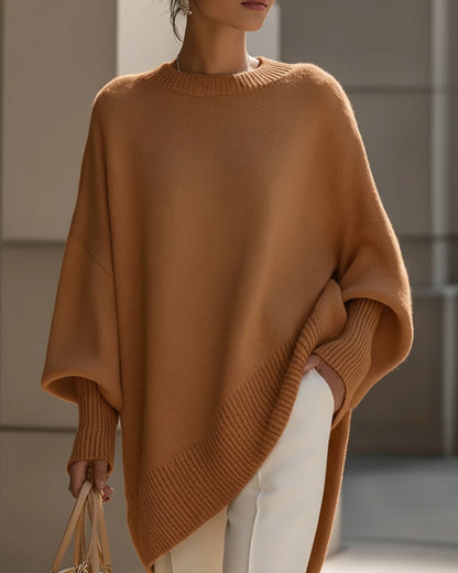 Maglione donna, dettaglio polsini a costine