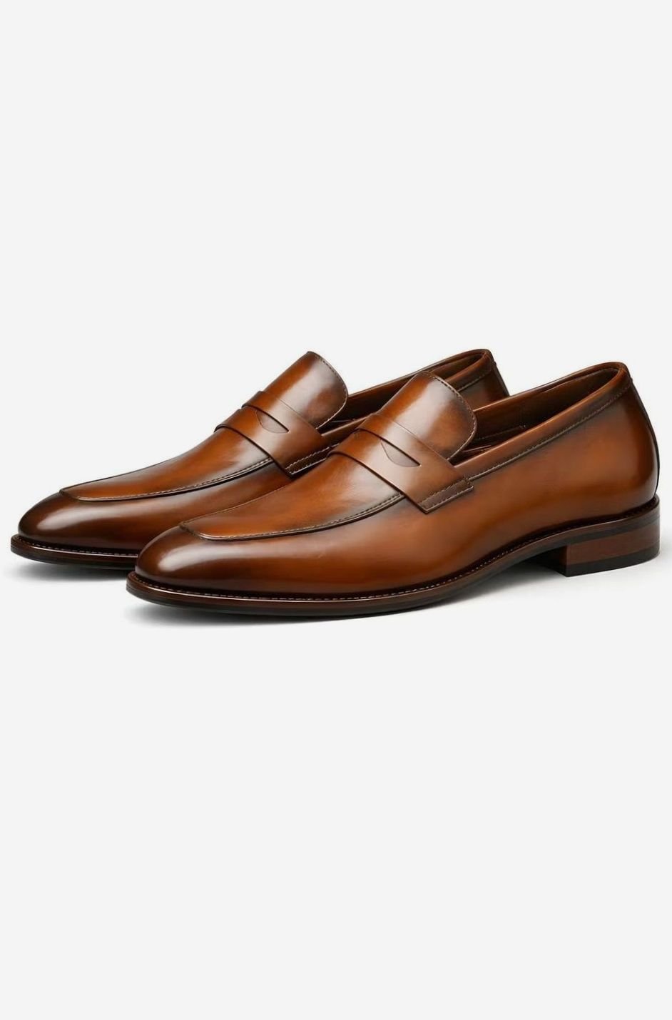 Penny loafer uomo, vista laterale