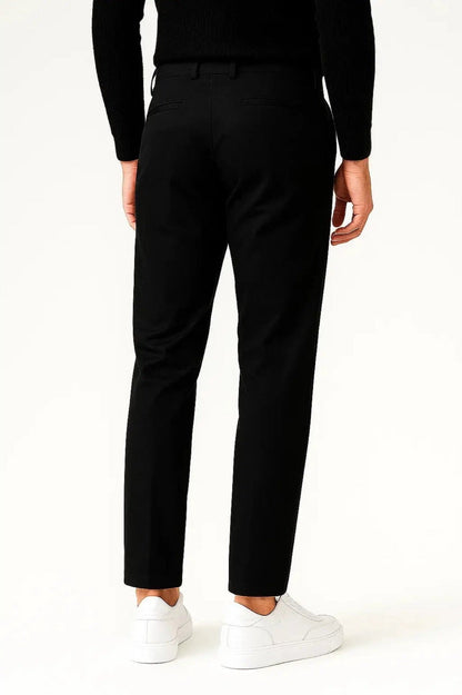 Pantaloni chino uomo fronte liscio