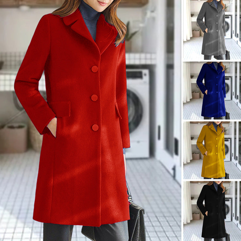 Cappotto Donna Doppiopetto Lungo