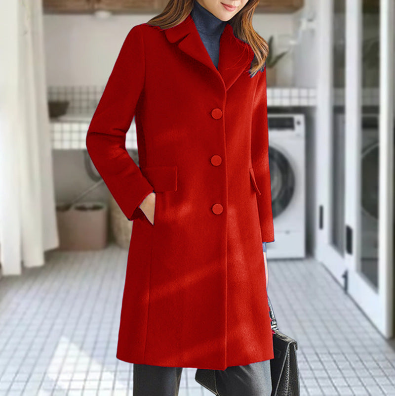 Cappotto Donna Doppiopetto Lungo